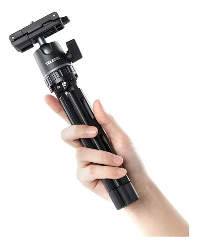 Tripé Para Celular E Câmeras Dslr Com Estrutura Em Alumínio