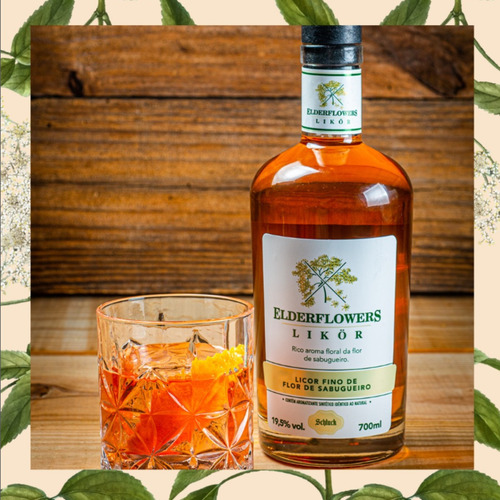Licor Fino De Flor De Sabugueiro Elderflowers 700ml Schluck
