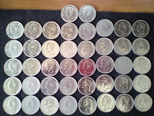 Monedas De Colección De 2 Bolívares Año 1990