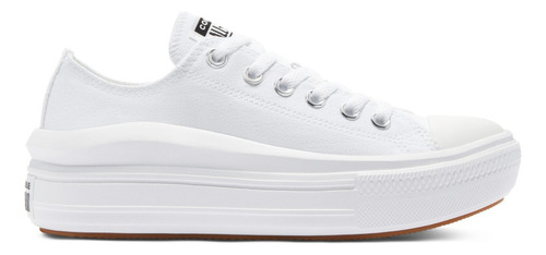 Tenis Converse All Star Chuck Taylor Move Low Top color blanco - adulto 25.5 MX