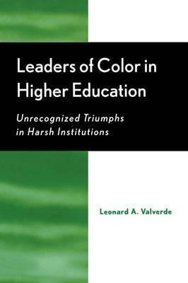 Libro Leaders Of Color In Higher Education - Leonard A. V...