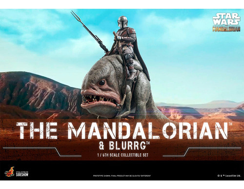 Mandalorian & Blurrg 1:6 Set (hot Toys)