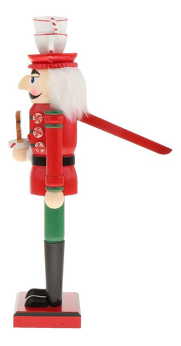 Bonecos De Quebra-nozes De Natal Enfeite De Mesa Sb58211-12