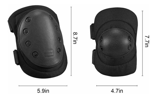 Imagen 3 de 3 de Set De Protecciones Rodilleras Coderas Skate Patines