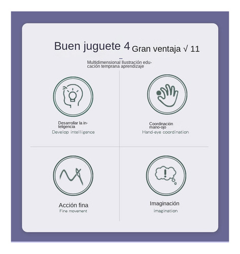 M Juego De Juguetes Montessori De Madera 8 En 1 For Niños