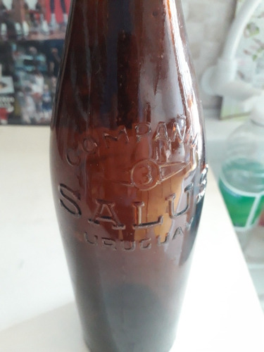 Antigua Botella De Cerveza Salus 1/2 Litro 29 Alto B/estado (Usado)