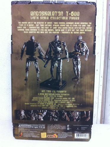 Hot Toys T-600 Terminator Salvation Endoskeleton1/6 (Usado)