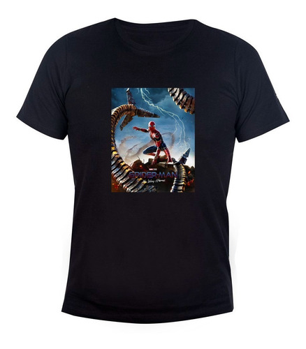 Remera Niños Algodón No Way Home Hombre Araña Spider-man 