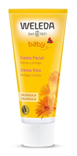 Imagen 1 de 1 de Crema Facial De Caléndula Para Bebé Weleda 50ml