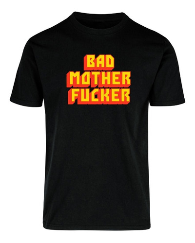 Playera Películas Pulp Fiction Bad Mother Fucker Jules