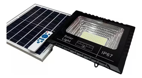 Lámpara Exterior Emergencia Reflector Solar Sensor Movimiento JX616E –  Cómpralo en casa