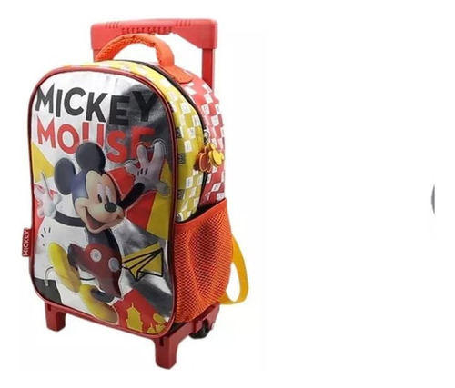 Mochila Con Carrito Mickey Mouse Disney  Mundo Magico 