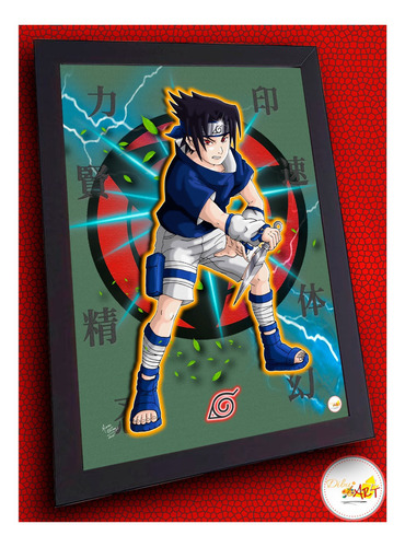 Imagen 2 de 4 de Cuadros De Animes - Naruto - Dibujart