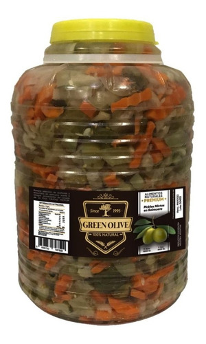 Pickles Mixtos En Vinagre Green Olive X 5k 