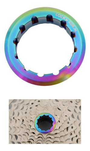 Anillos De Bloqueo De Cassette De Bicicleta Multicolor