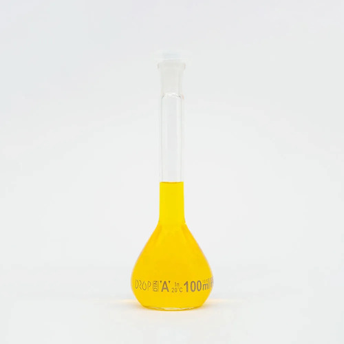 Balão Volumétrico 100ml Classe A Com Rolha De Polipropileno