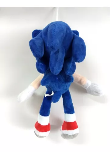 Boneco Pelúcia Sonic Grande 30 Cm Antialérgico