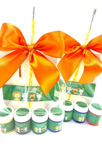 Imagem 4 de 4 de Kit Lembrancinha Pintura Safari - 10 Kits