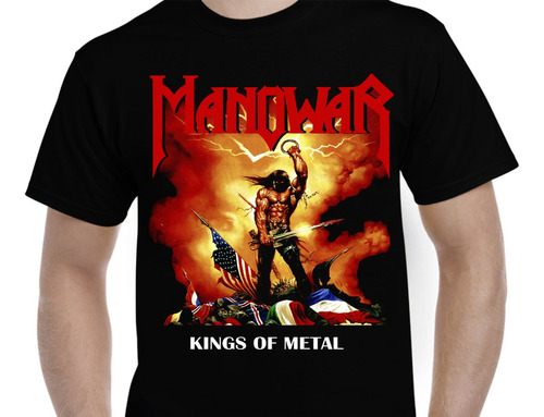 Manowar - Kings Of Metal - Polera