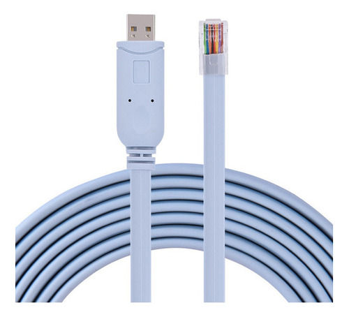 Cable Plano Usb A Rj45 Serial Console Express Net Para Cisco
