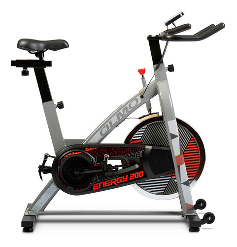 Bicicleta Olmo Spinning Indoor Energy 200 120k Fitness Fija 