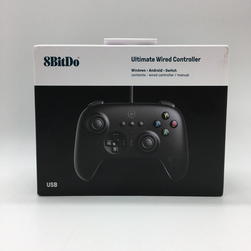 Controle 8bitdo Ultimate Com Fio Original Novo