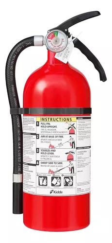 Extintor de Incendio para Todo Tipo de Incendios (6 Liter) - Fire  Extinguisher para Casa, Oficina, Cocina