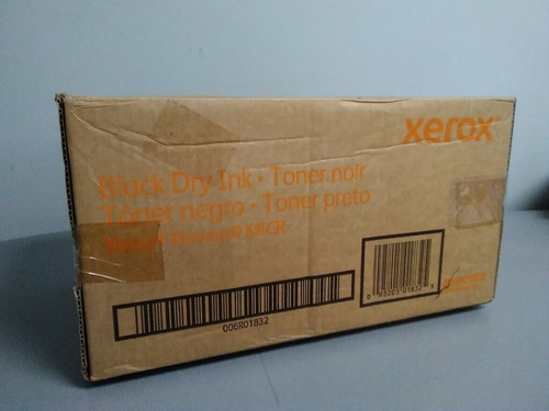 Genuine Xerox 006r01832 Micr Toner Black- Micr-100mx,120 Cch