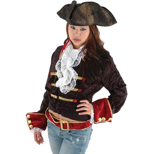 Disfraz Para Adulto Scallywag Black Pirata Halloween 