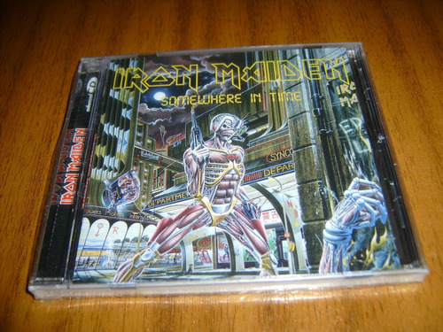Cd Iron Maiden / Somewhere In Time (nuevo) Caja Acrilica