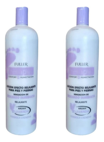 Fuller Loción Relajante Para Piernas Y Pies 350ml X 2pz Lavanda