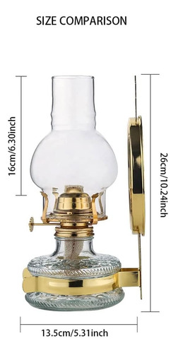 Lámpara De Aceite Para Montar En La Pared, Luces De Aceite D