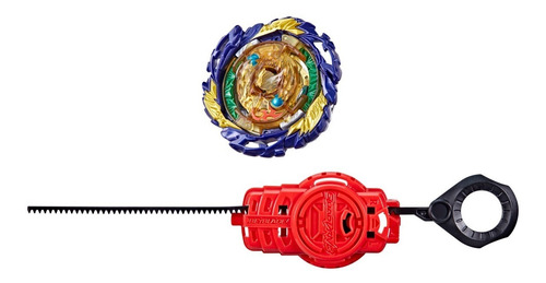 Imagen 2 de 3 de Beyblade Quaddrive Vanish Fafnir F7 Trompo + Lanzador Hasbro