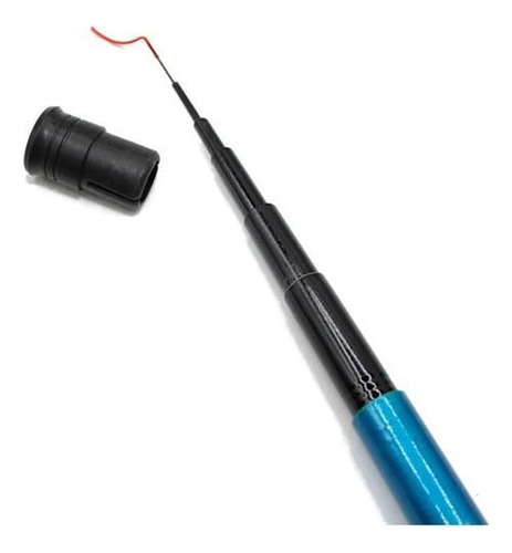 Kit 3 Varas Pesca Telescópica 3 Mts, 4 Mts E 5 Mts