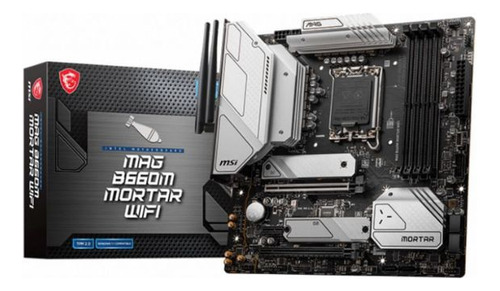 Motherboard Msi Intel B660m Mortar Wifi S1700 Ddr5 12va Gen