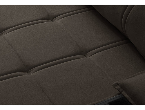 Sofá Retrátil E Reclinável 4 Lugares 250cm Com Porta Wt