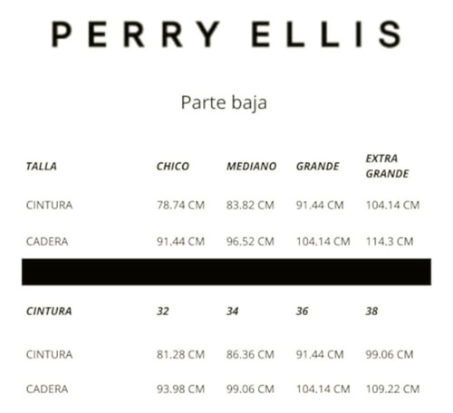 Perry Ellis 4fsb9362405 Pantalón Para Hombre, Color Azul