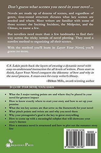 Layer Your Novel The Innovative Method For Plotting Your Sc, De Lakin, C. S.. Editorial Ubiquitous Press, Tapa Blanda En Inglés, 2017