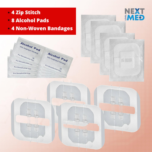 Kit De Cierre De Heridas Next Level Med Con Punto De Cremall