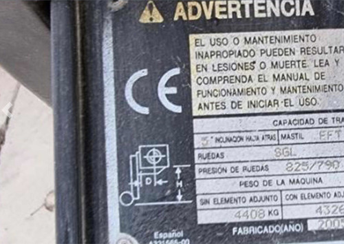 Imagen 6 de 20 de Autoelevador Doosan 2500kg Diesel Torre C/despla Envio Pais
