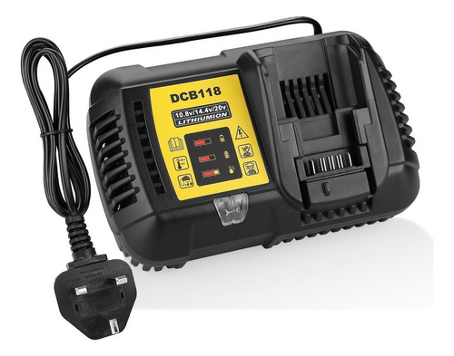 Carregador Para Baterias Dewalt Dcb118 220v Generico