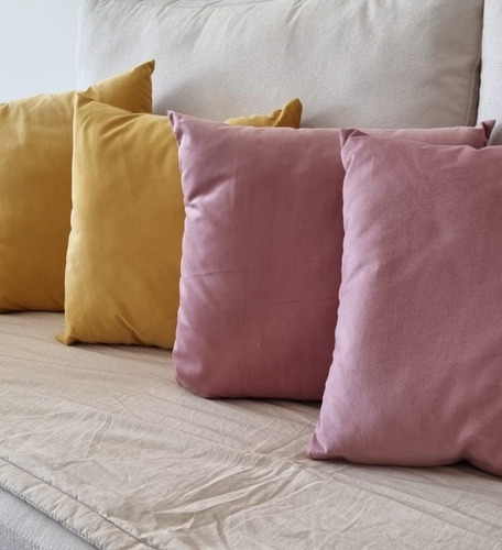 Almohadon Pana Sintetica Antimancha 50 X 50 Lavable