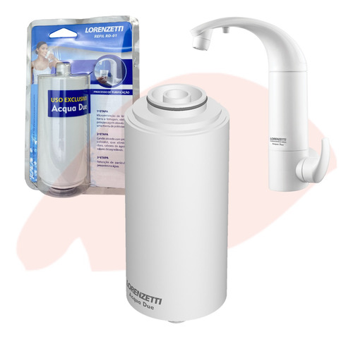 Refil Vela Para Filtro Torneira Acqua Due Rd-01 Lorenzetti