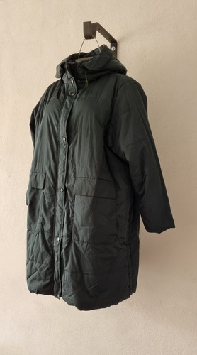Chamarra Larga Parka Metalizada Abrigo Mujer Talla Extra 3x