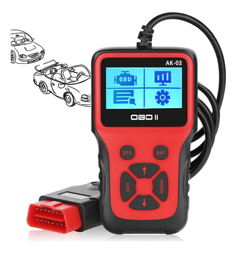 Akface Escner Obd2, Lector De Cdigo De Coche Obd Ii Para Ver