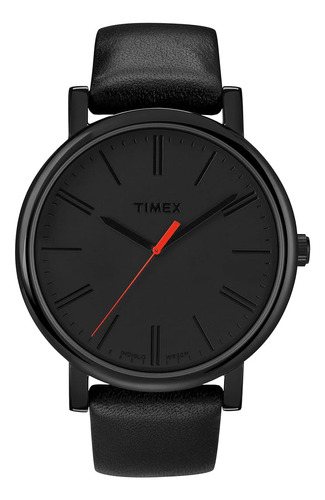 Reloj Timex Men's Originals De 42 Mm Caja Y Esfera Negras Co