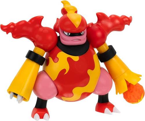 Magmortar Pokemon Jazwares Battle Feature Figure
