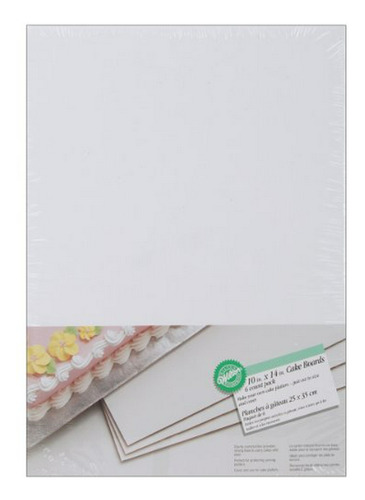 Bandejas Para Pasteles: 10x14 Rectangulares, 6/paquete.