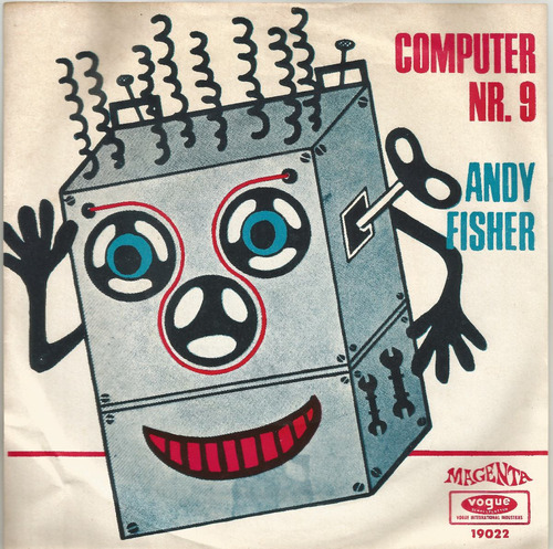 Andy Fisher / Computer Nº 9 - Simple Vinilo Con Tapa
