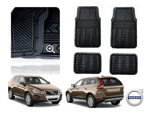 Kit Tapetes 4 Piezas Volvo Xc60 2012 Marca Race Track